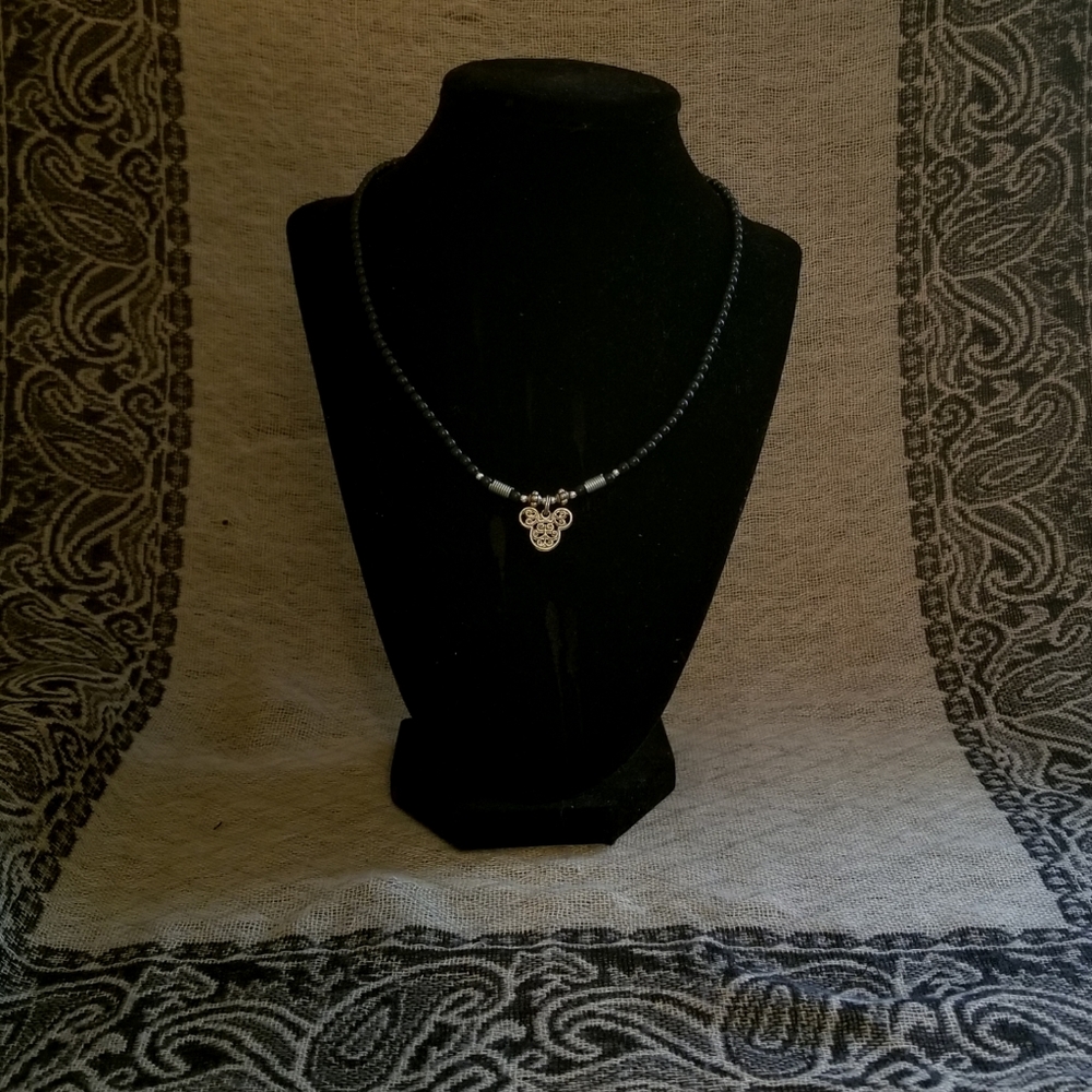 Walt Disney World Silver Mickey Mouse Necklace